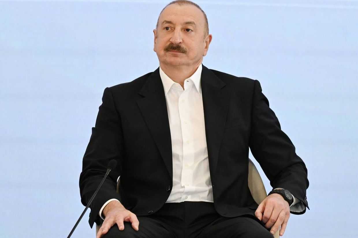 Azerbaijani President Ilham Aliyev. Official photo.