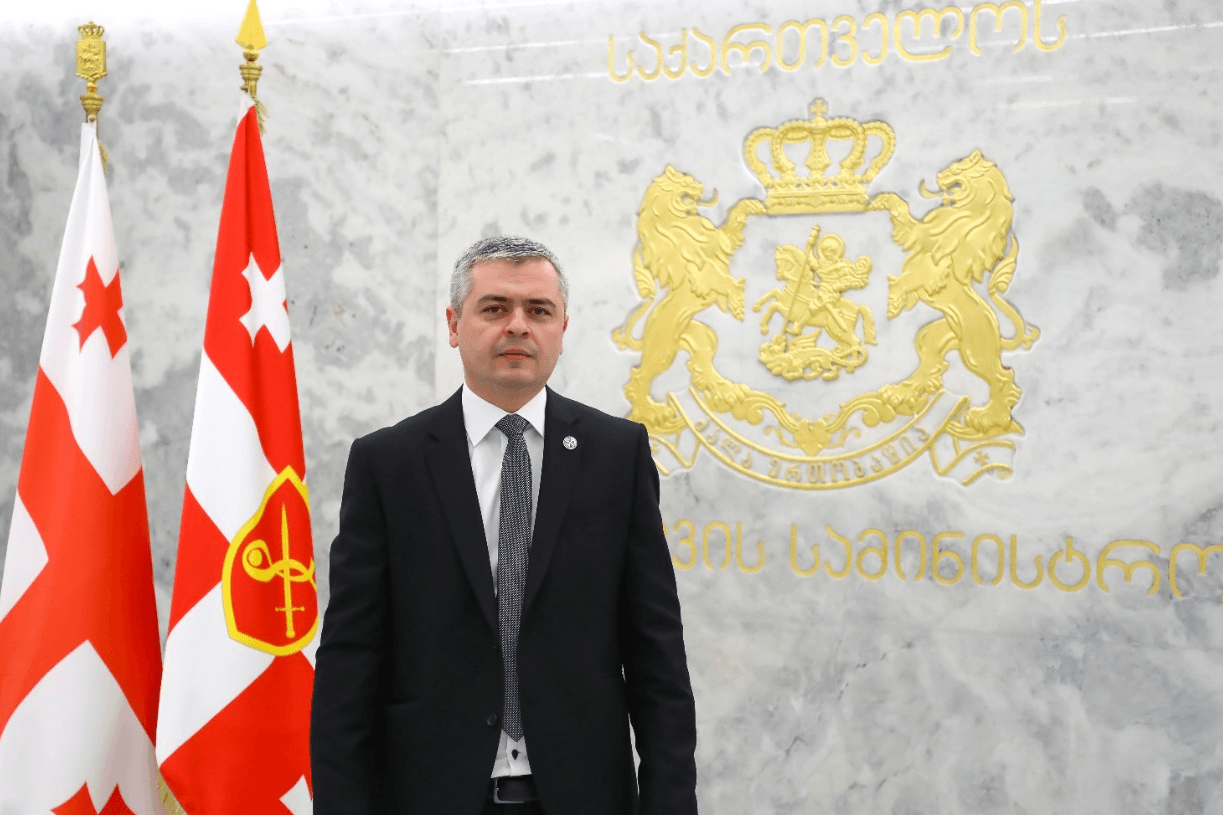 Former Deputy Minister of Defence Giorgi Khaindrava. Official photo. 