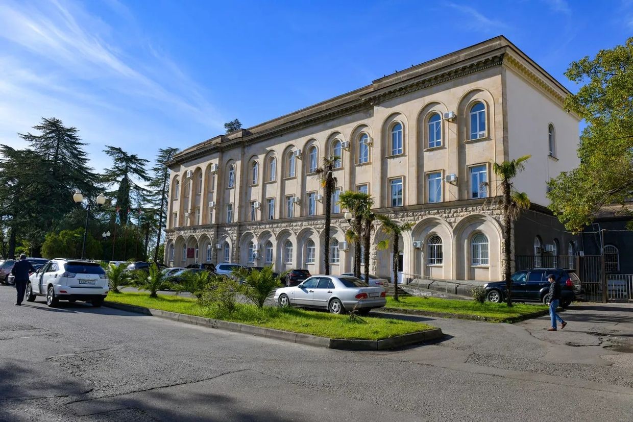 Abkhazian Parliament. Photo: Sputnik.