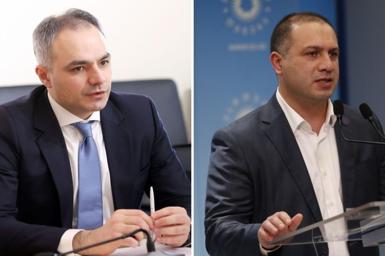 Aleksandre Tsuladze (left) and Givi Mikanadze (right). Official photos. 