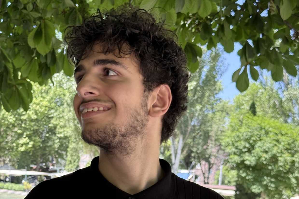 Narek, 17, was diagnosed with autism as a child. Photo via social media.