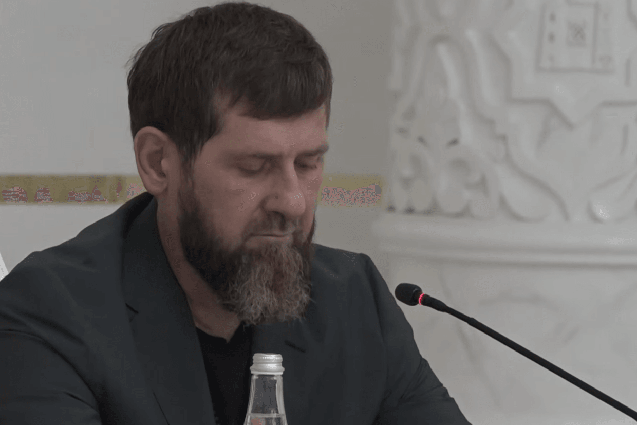 Ramzan Kadyrov. Screengrab from video.