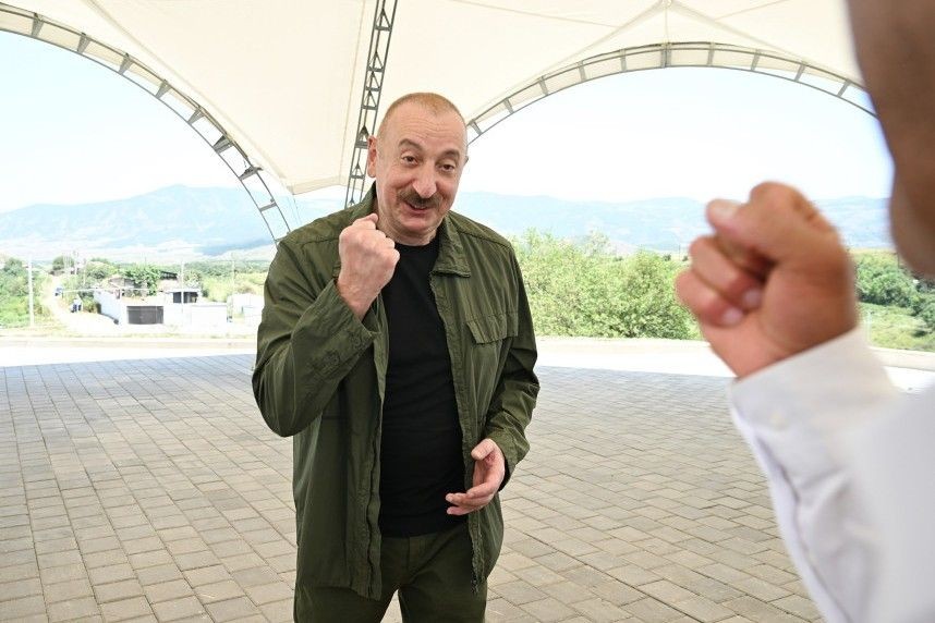 Ilham Aliyev, President of Azerbaijan. Official photo.