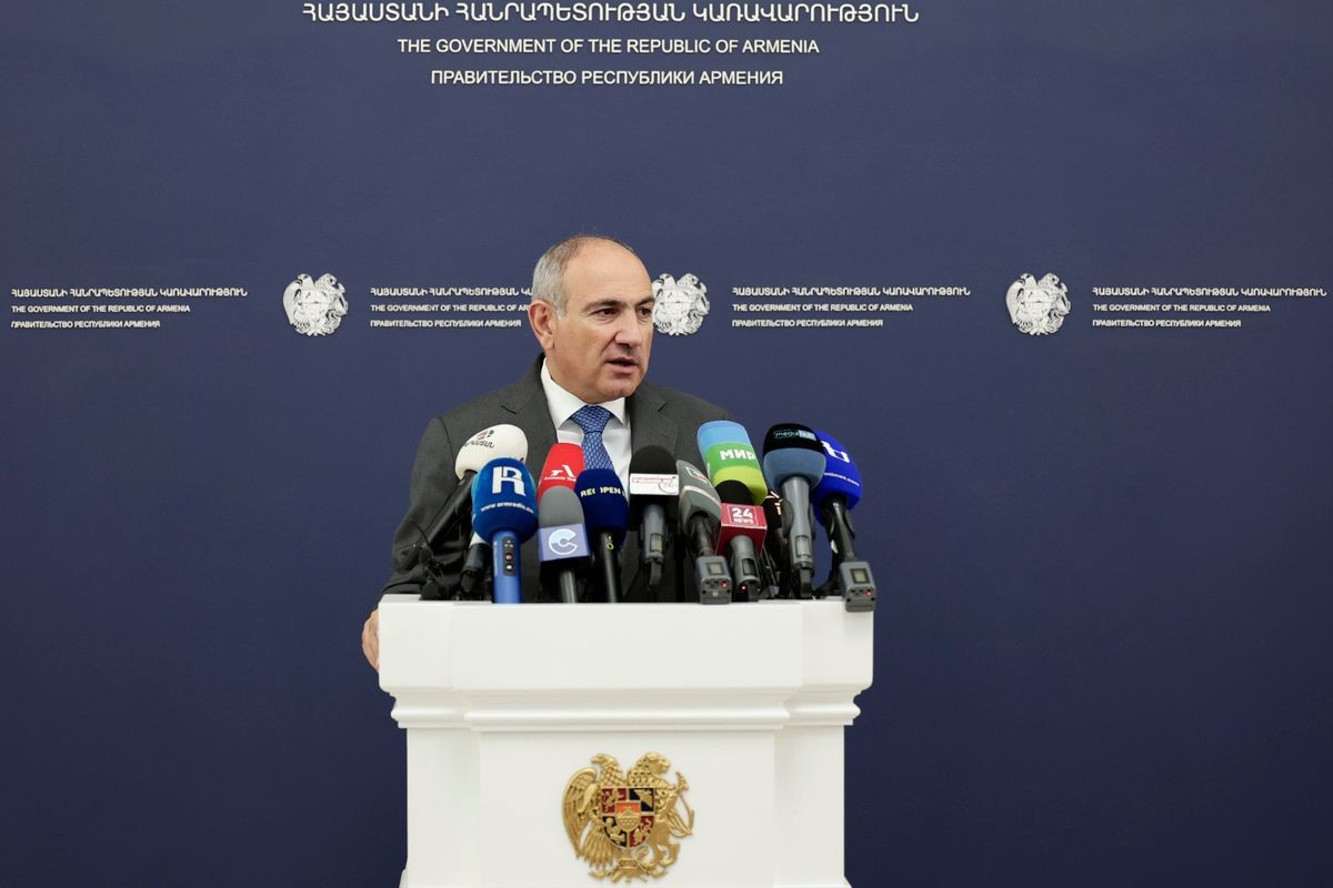 Prime Minister Nikol Pashinyan. Official photo. 