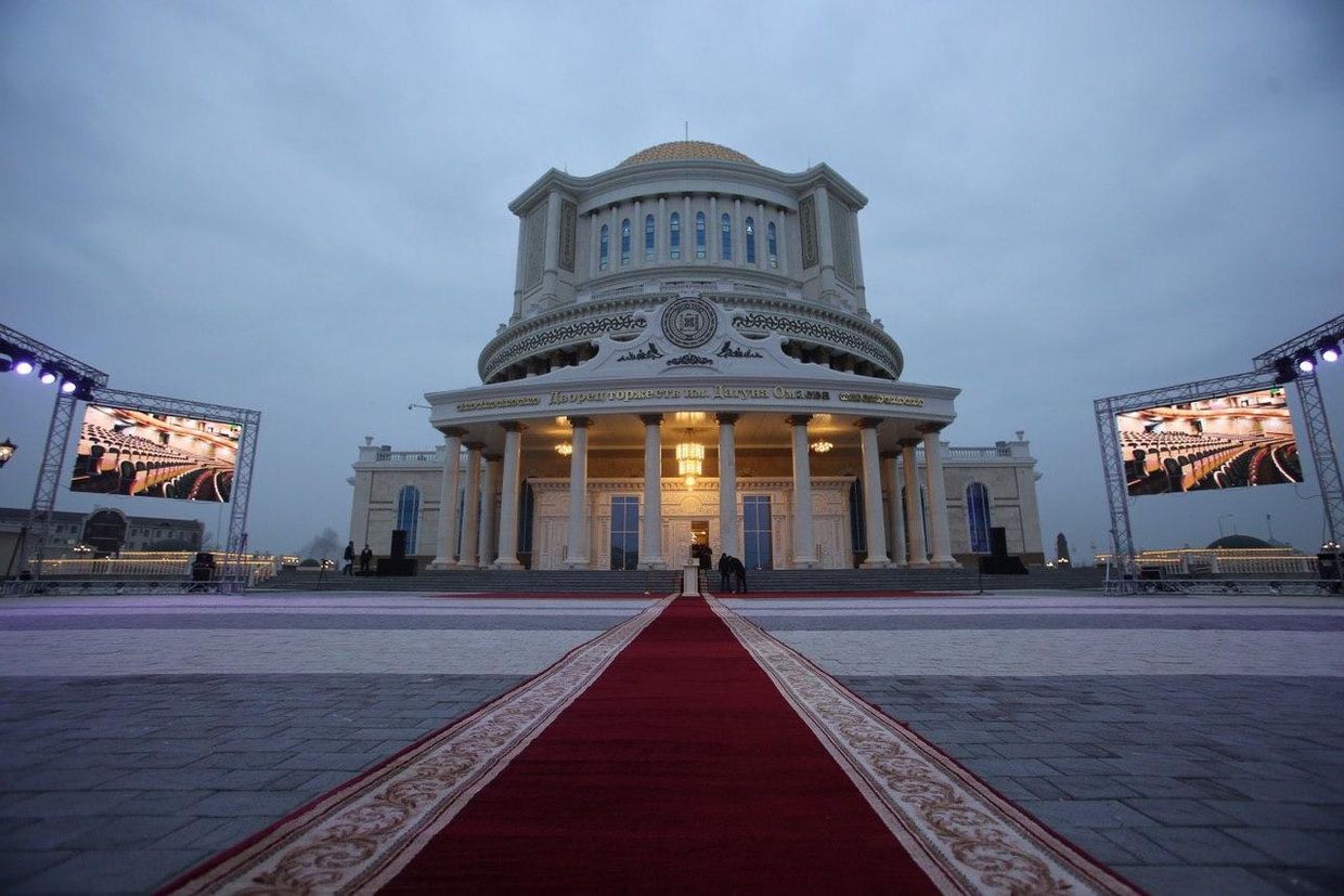 The palace of marriages in Grozny. Photo: chechnyatoday.com