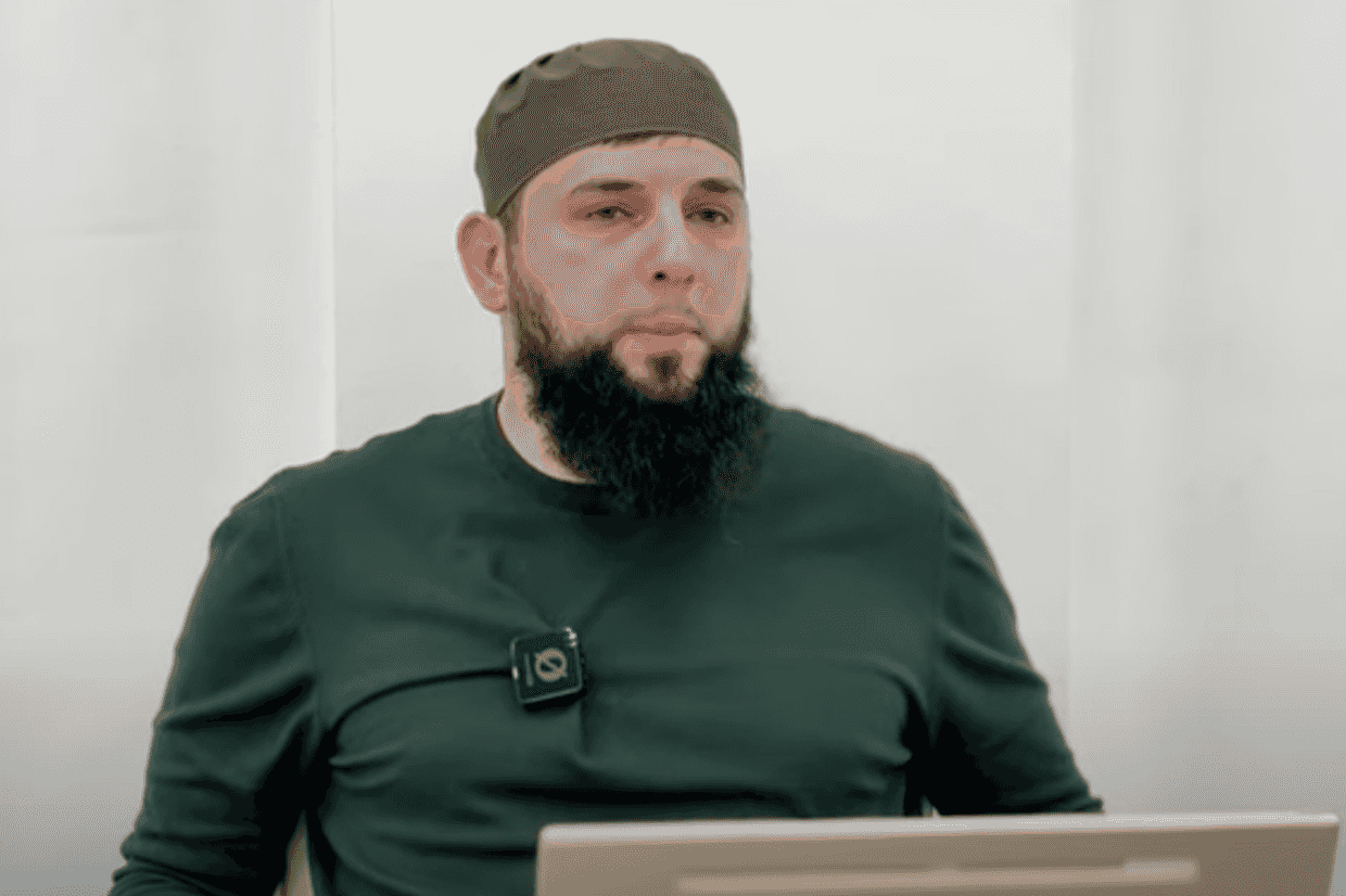 Nazir Dzeitov, Screengrab from video.