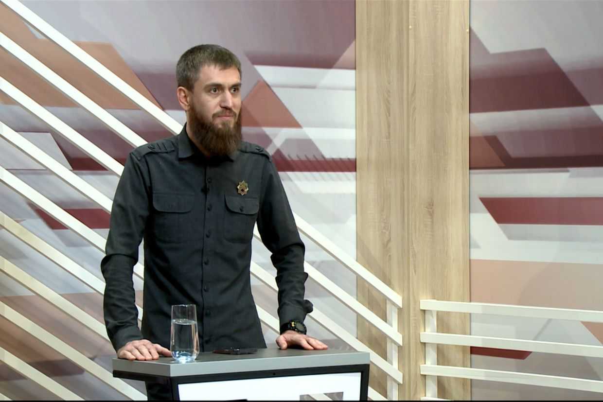 Chingiz Akhmadov. Screengrab from video.