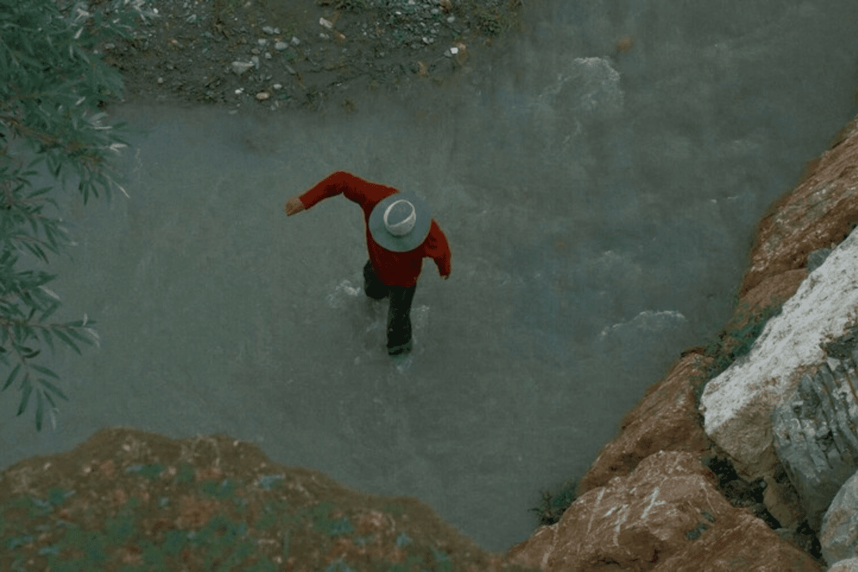 Still from the short film Fisherman’s Burden.