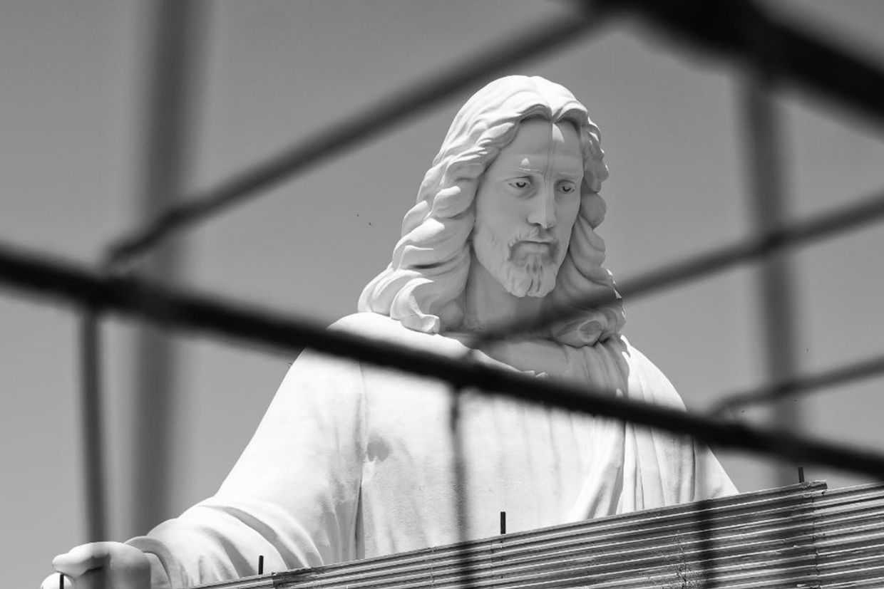 Jesus Christ statue. Photo: CivilNet.