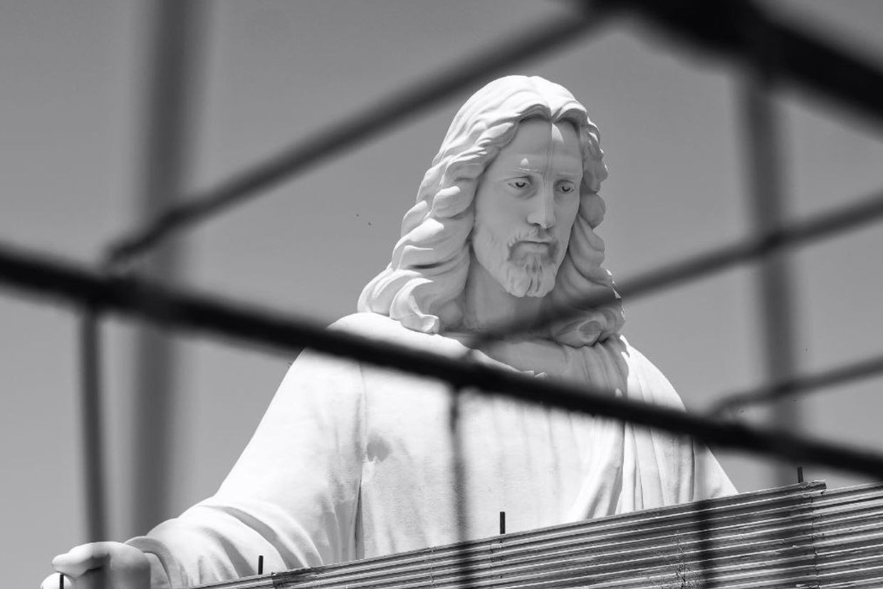 Jesus Christ statue. Photo: CivilNet.