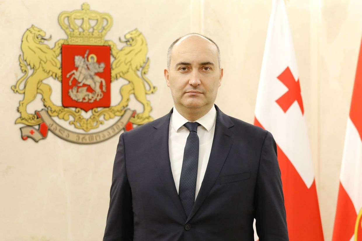 Former Defence Minister Juansher Burchuladze. Photo via Wikimedia Commons.