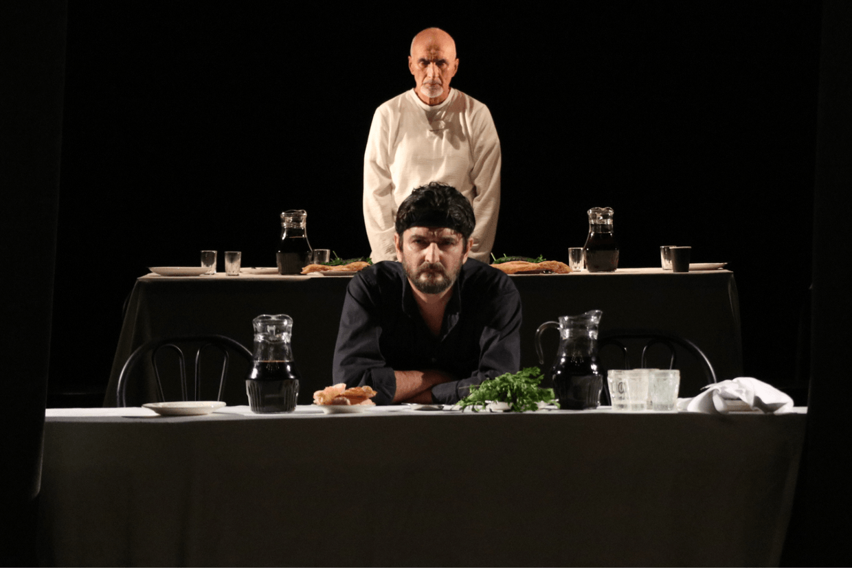 The opening staging of Samanishvili’s Stepmother. Photo: Xandie (Alexandra) Kuenning/OC Media.