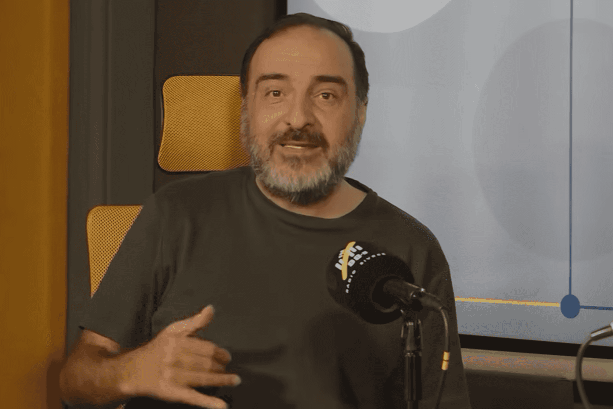 Zaza Shatirishvili. Screengrab from a Radio Space video.