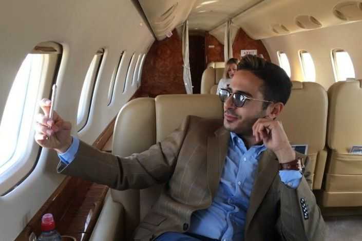 Simon Leviev in a photo shared on his social media.