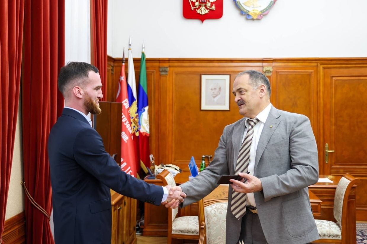 Temirlan Abutalimov and Sergei Melikov. Photo: social media.