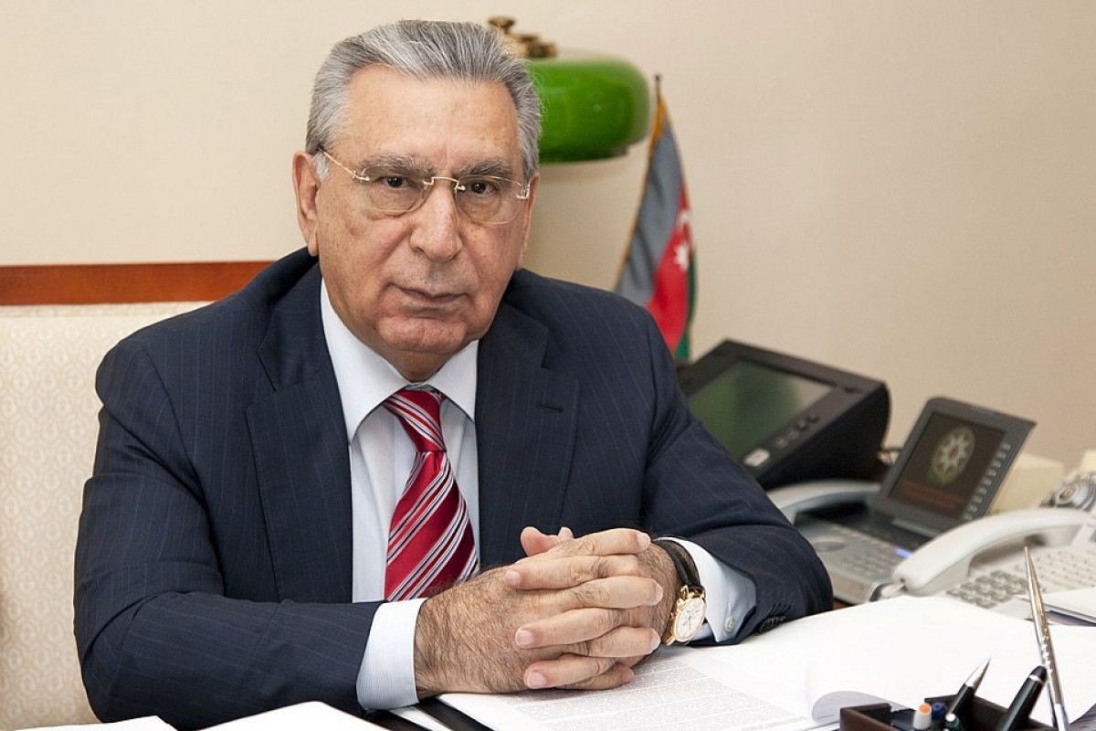 Ramiz Mehdiyev in an official photo via APA.