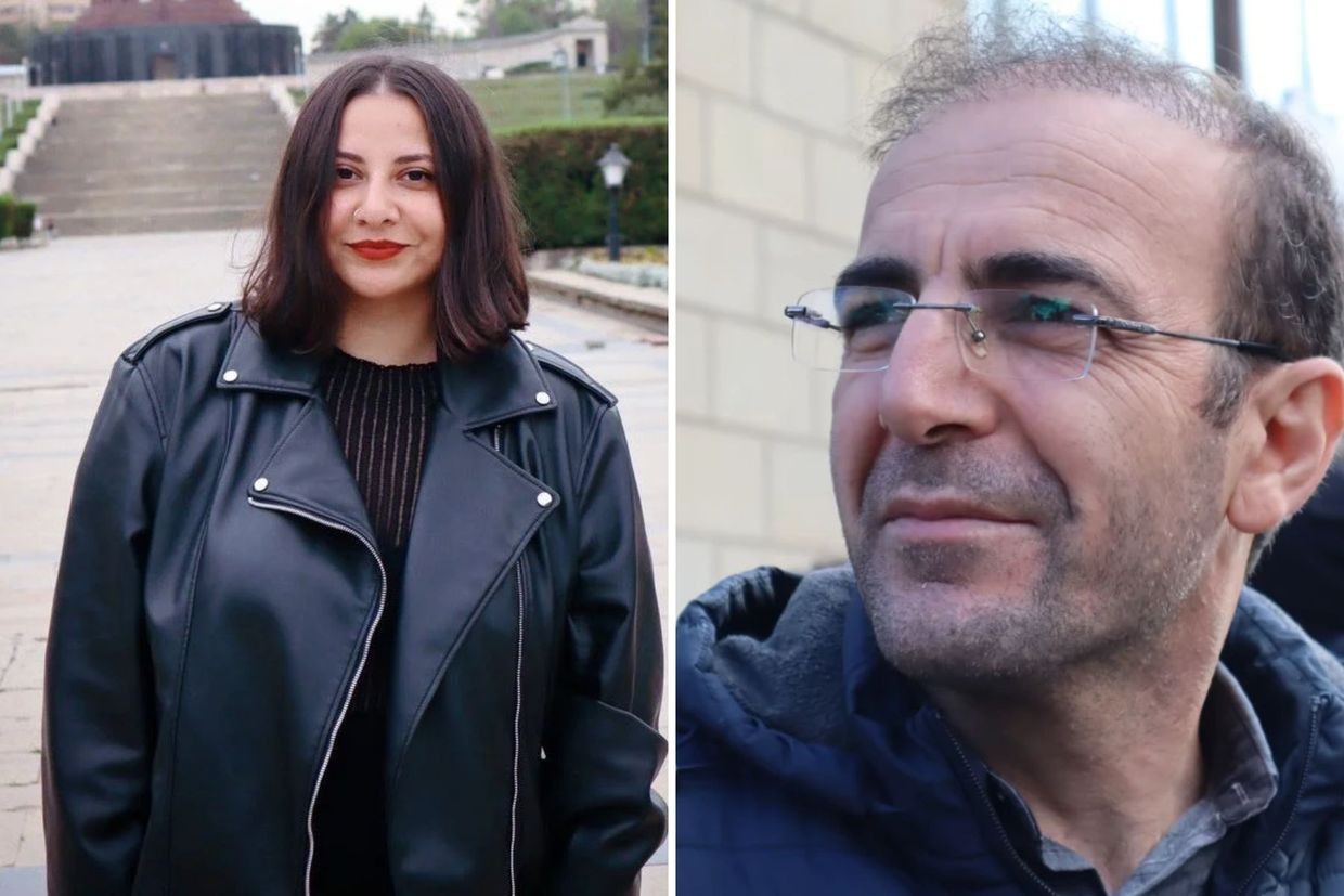 Ulviyya Guliyeva (Ali) and Shamshad Aghayev (Agha). 