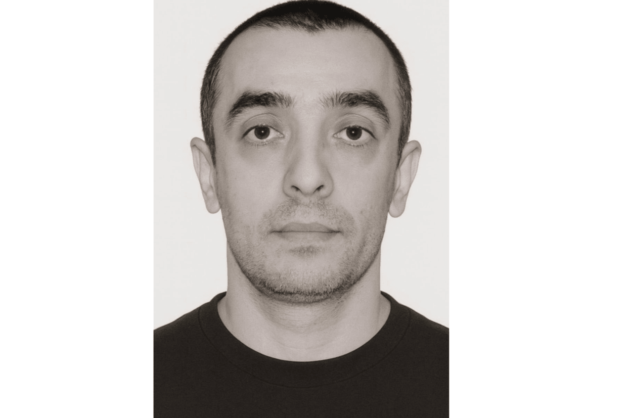 Ibrahim Suleimanov in an undated picture via the Telegram channel Baza.