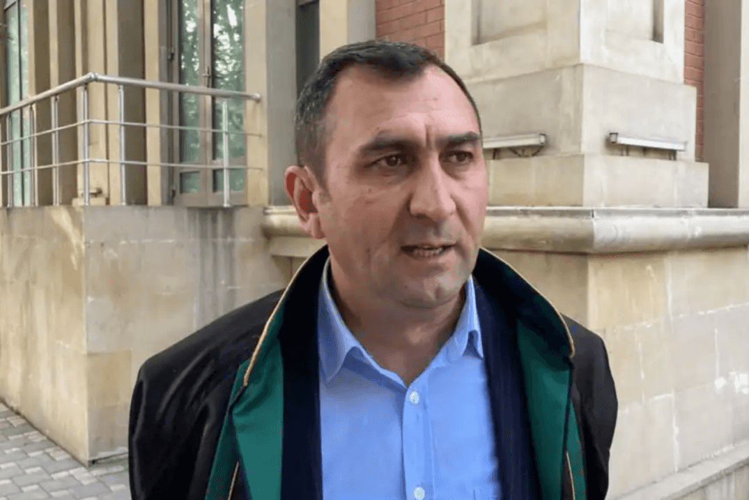 Zabil Gahramanov, a human rights lawyer, who was detained. Photo: RFE/RL.