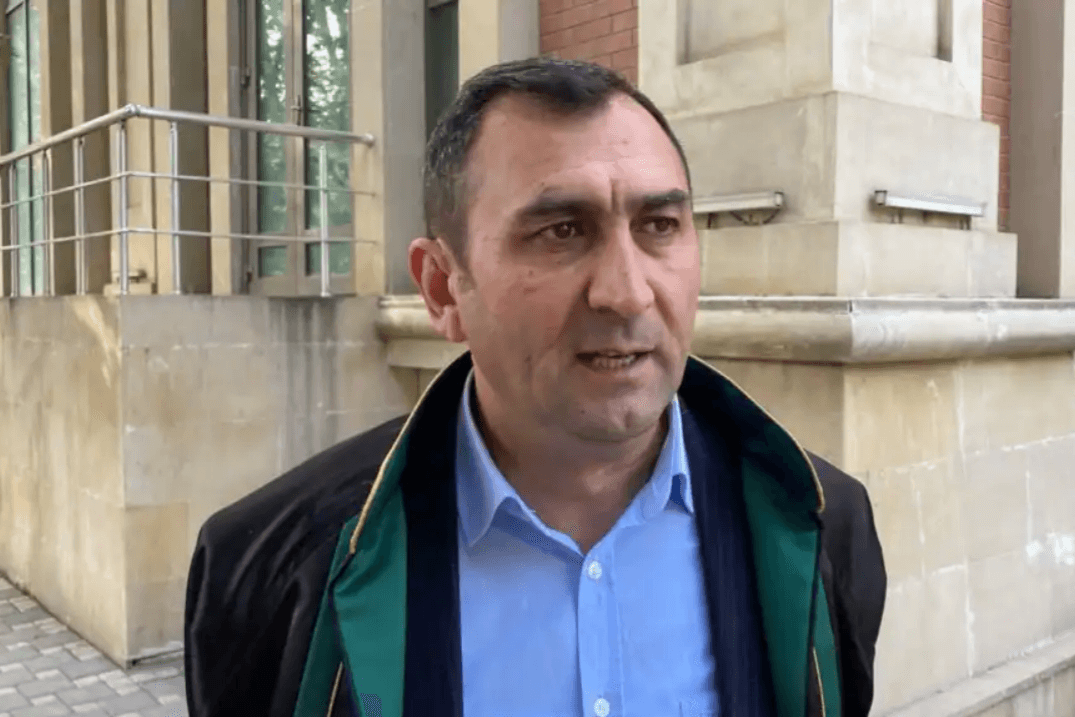 Zabil Gahramanov, a human rights lawyer, who was detained. Photo: RFE/RL.