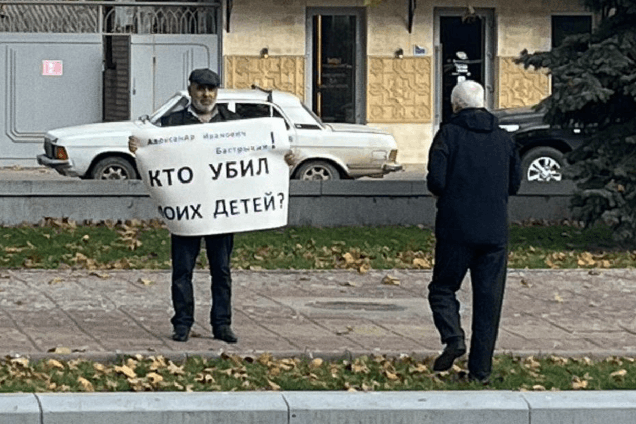 Murtazali Gasanguseynov, 18 November 2025. Photo: Team against tortures.