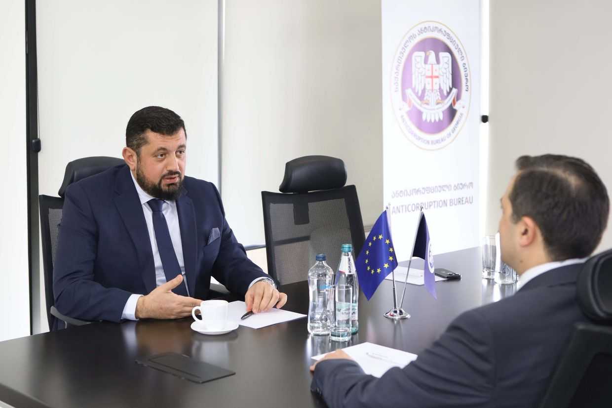 Anti-Corruption Bureau Head Razhden Kuprashvili. Official photo.