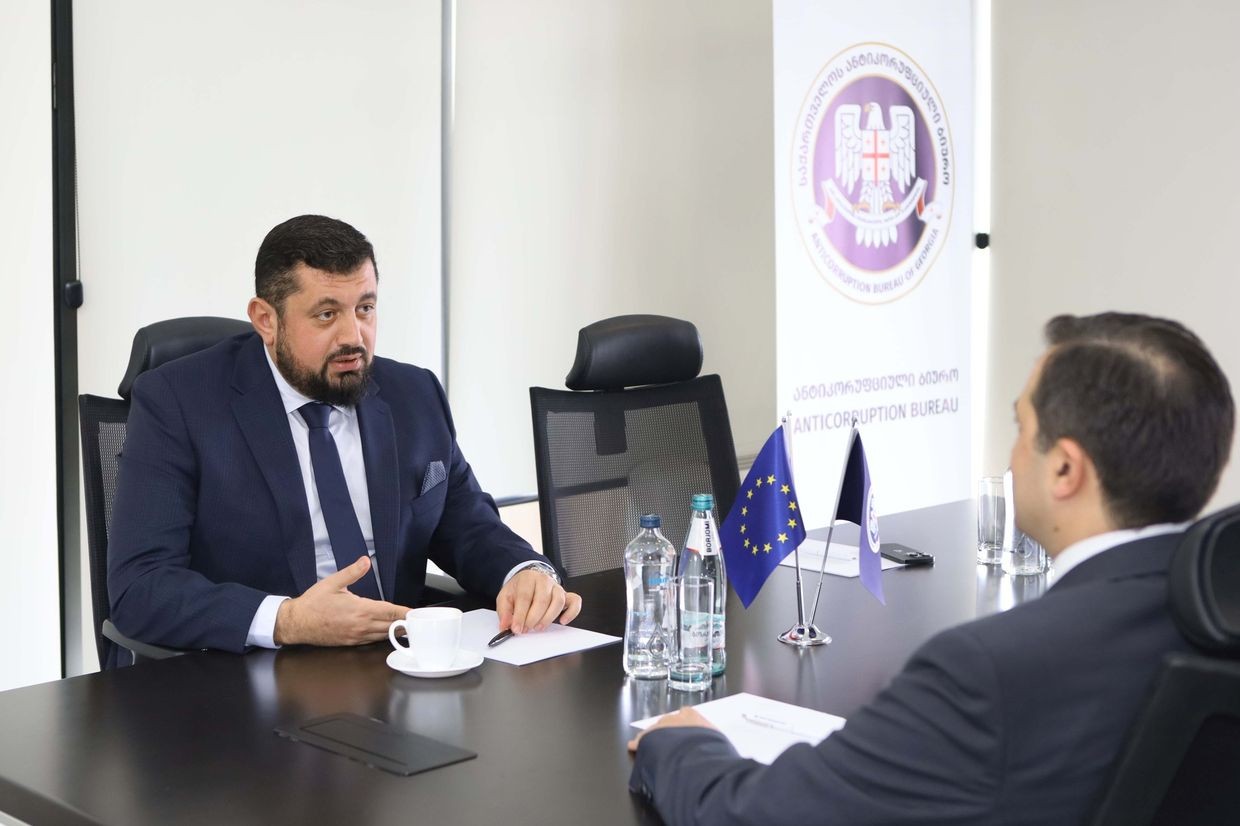 Anti-Corruption Bureau Head Razhden Kuprashvili. Official photo.