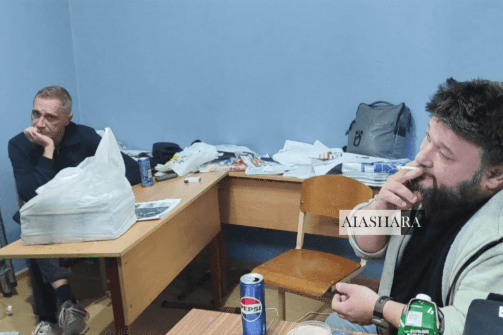 Two of the Russian political consultants who were forced to leave Abkhazia. Photo: social media.