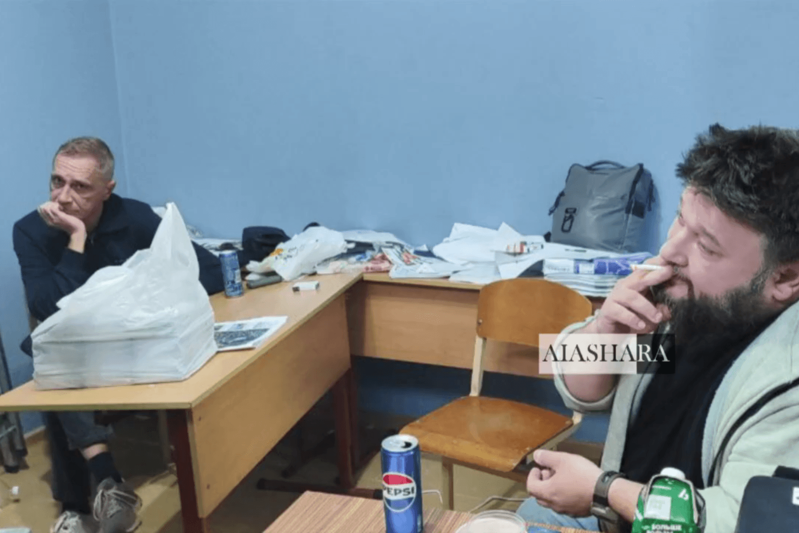 Two of the Russian political consultants who were forced to leave Abkhazia. Photo: social media.