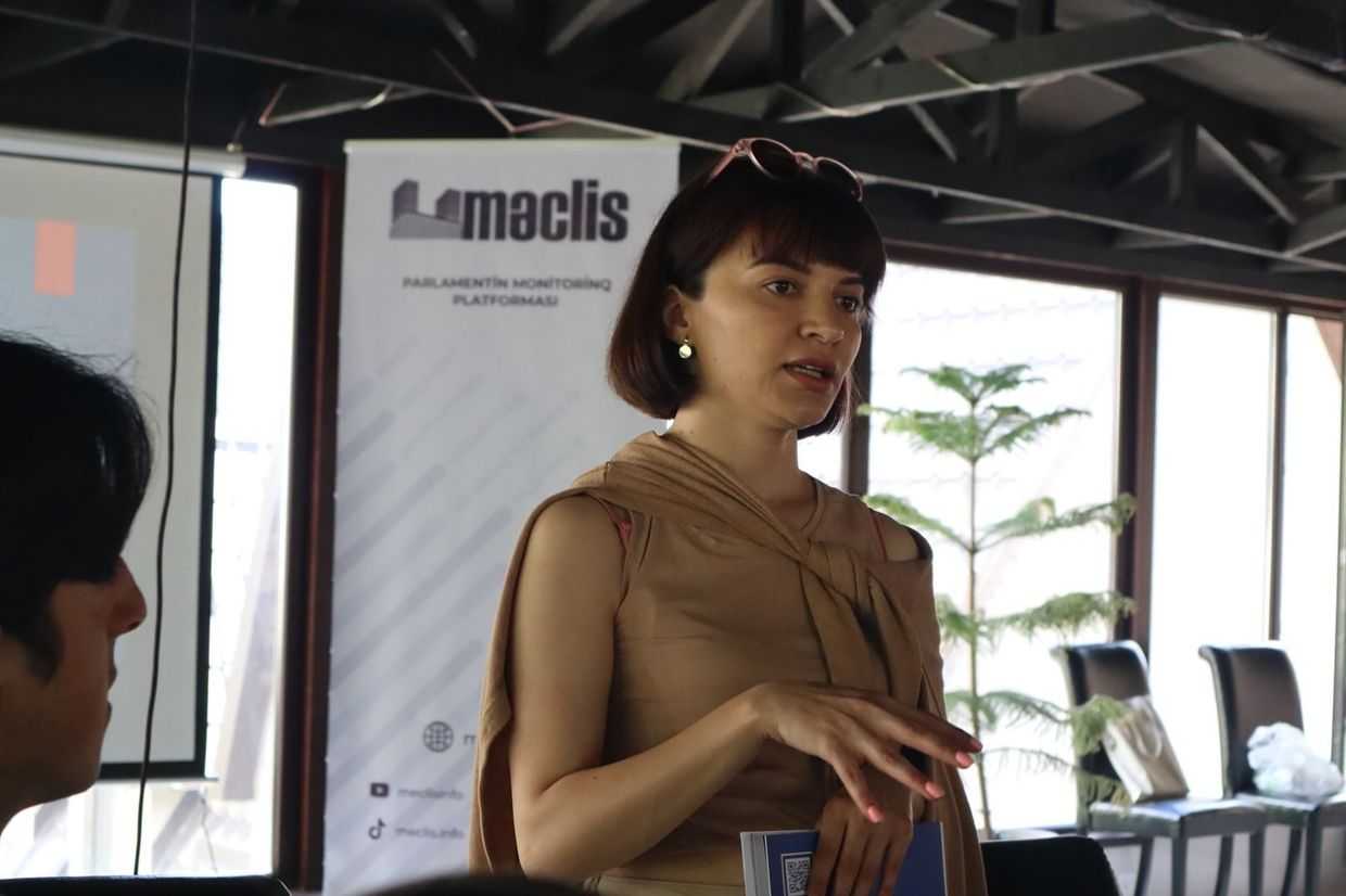 Sevinj Vagifgizi. Photo via Abzas Media.