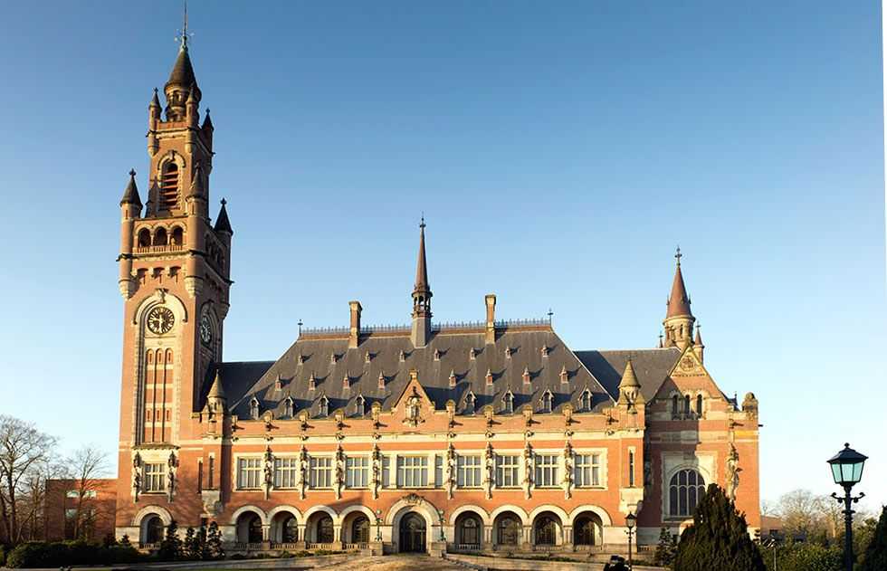 The International Court of Justice in The Hague. Official photo.