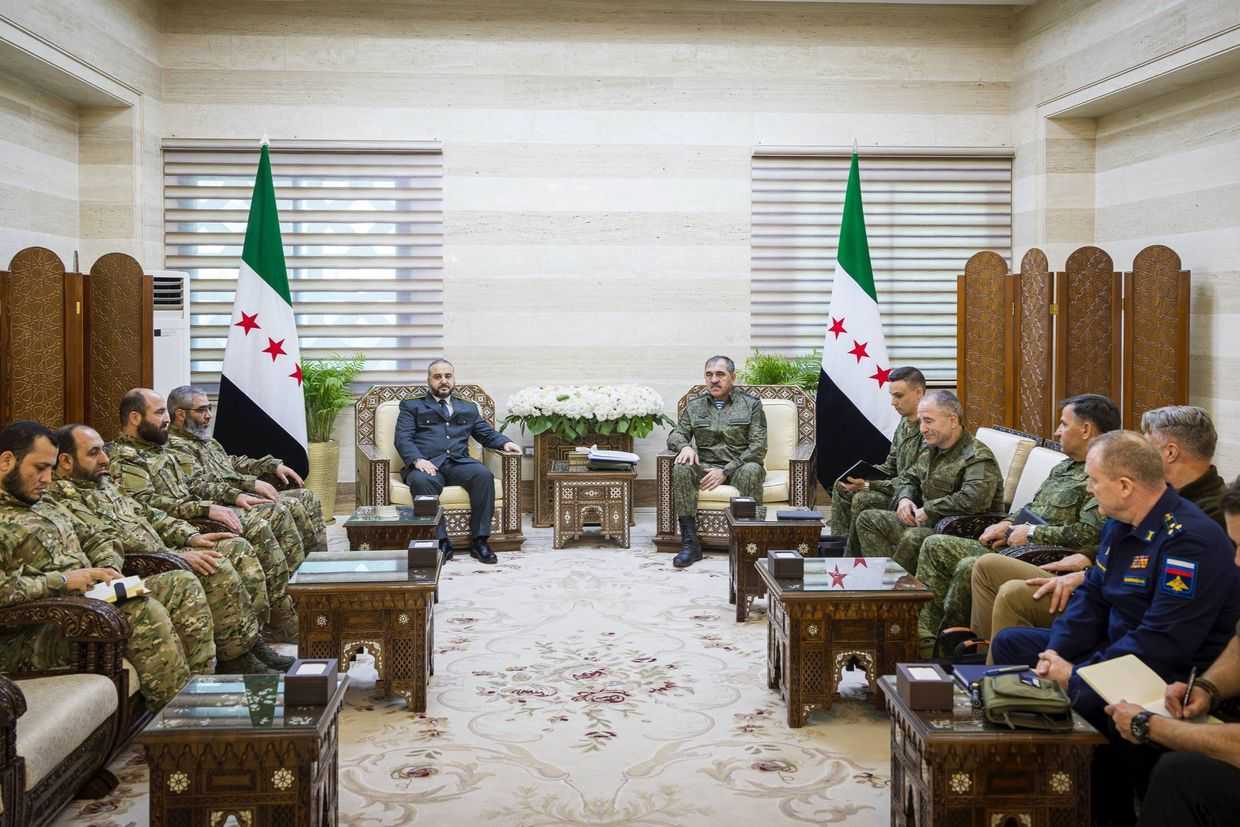 The meeting in Damascus. Photo: officials.