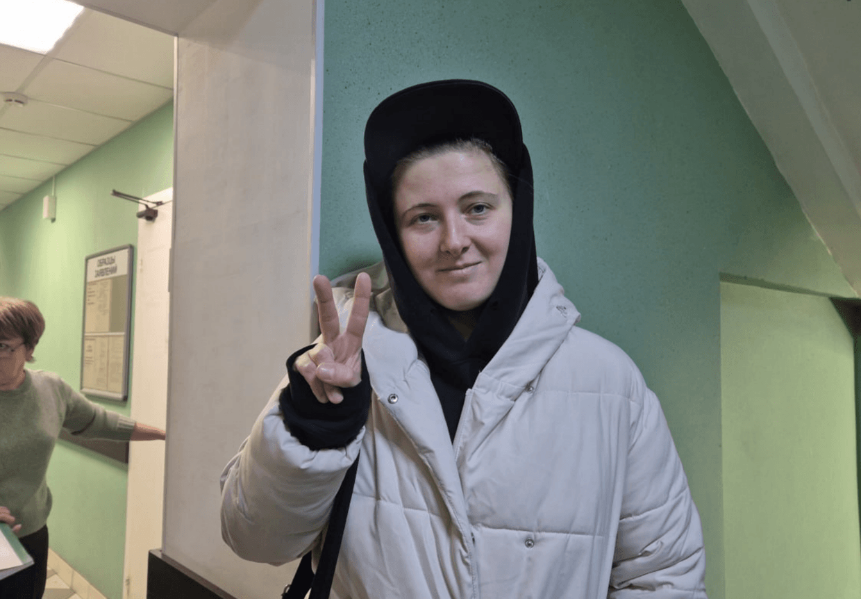 Lena Patyaeva, Photo: Slovo Zashchite. 