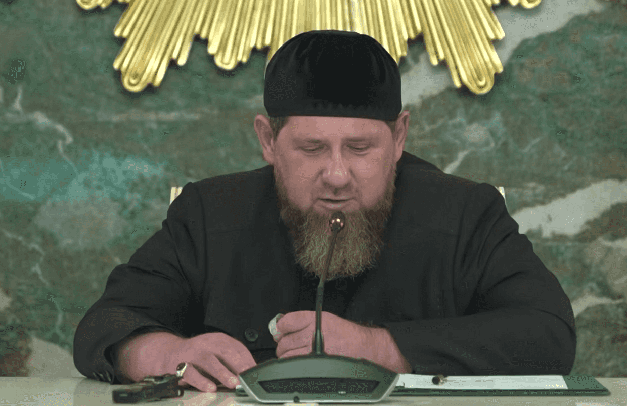 Ramzan Kadyrov, Screengrab from video.