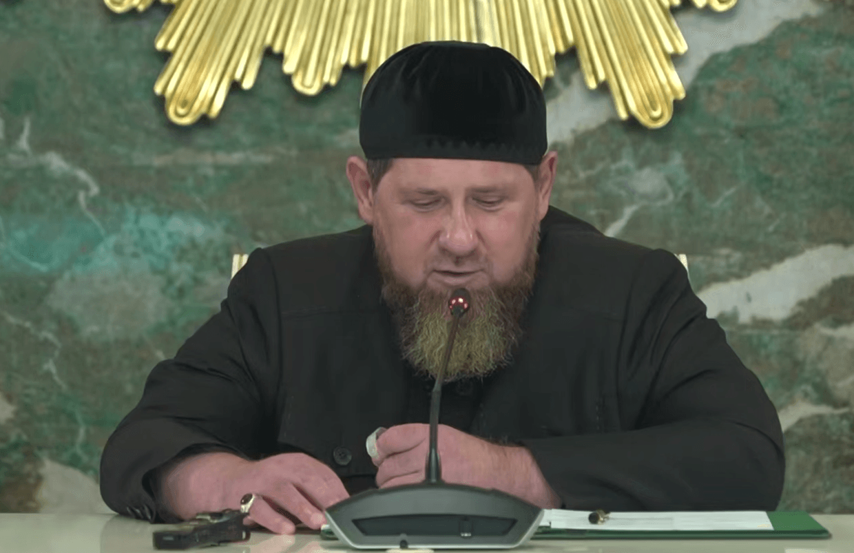Ramzan Kadyrov, Screengrab from video.