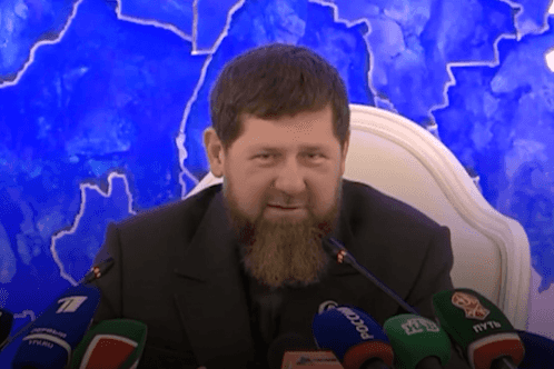 Ramzan Kadyrov, Screengrab from video.