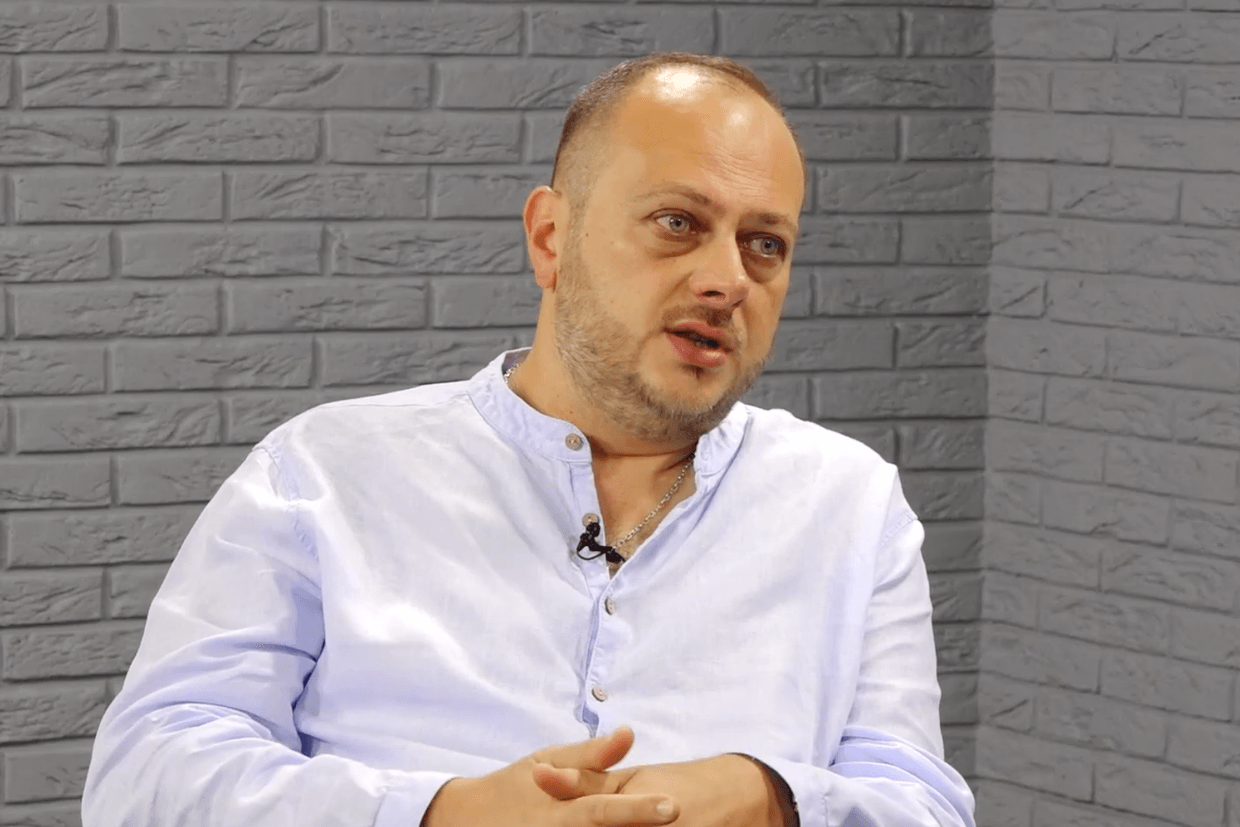 Yevgeny Abaev. Screengrab from video.