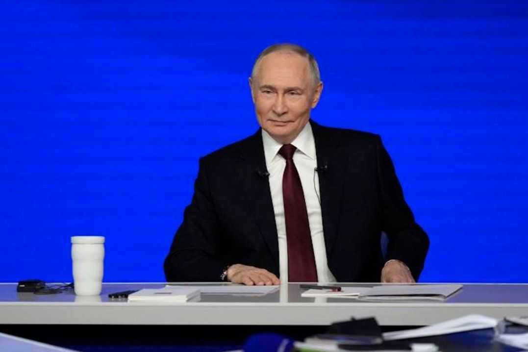 Vladimir Putin. Screengrab from video.