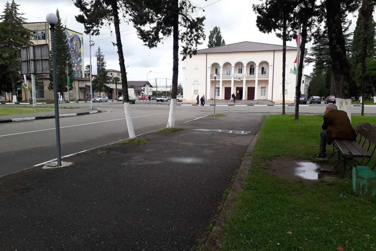 The centre of the town of Gali. Photo: Nino Gogua/OC Media.