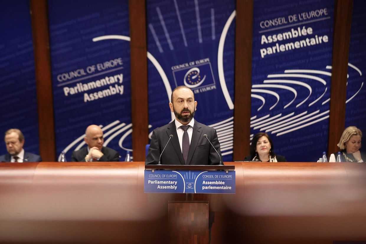 Armenian Foreign Minister Ararat Mirzoyan. Official photo.