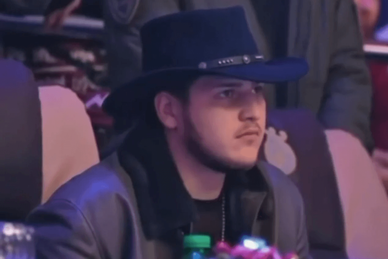 Adam Kadyrov. Screengrab from video.