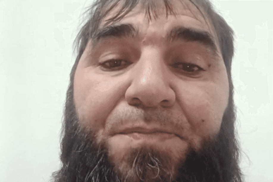 Magomednur Khizbulaev. Screengrab from video.