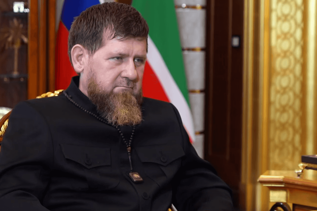 Ramzan Kadyrov. Screengrab from video.