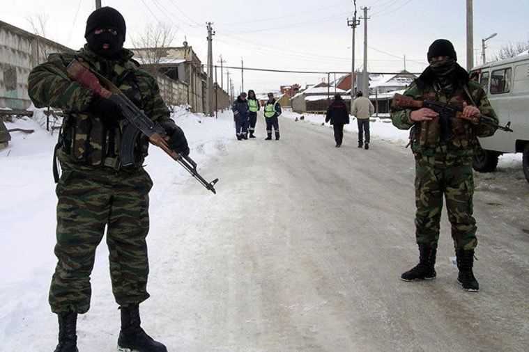 Law enforcement officers in Daghestan. Photo: RT.