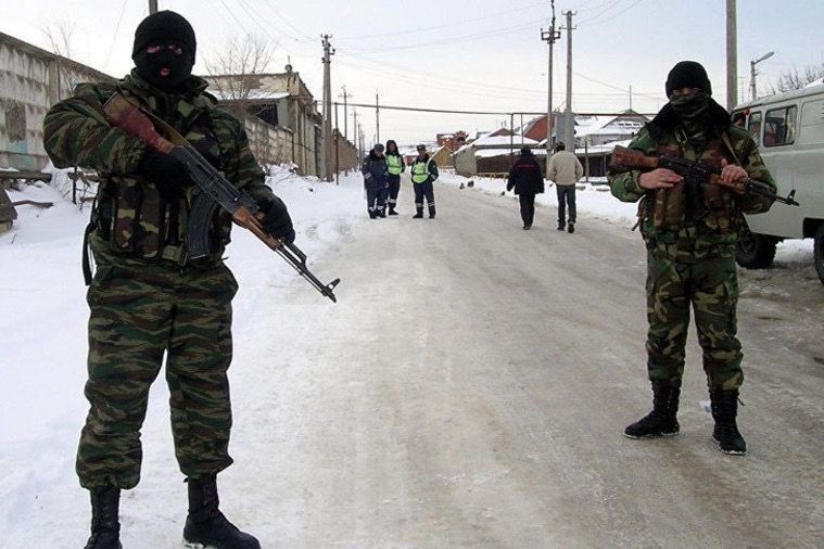 Law enforcement officers in Daghestan. Photo: RT.