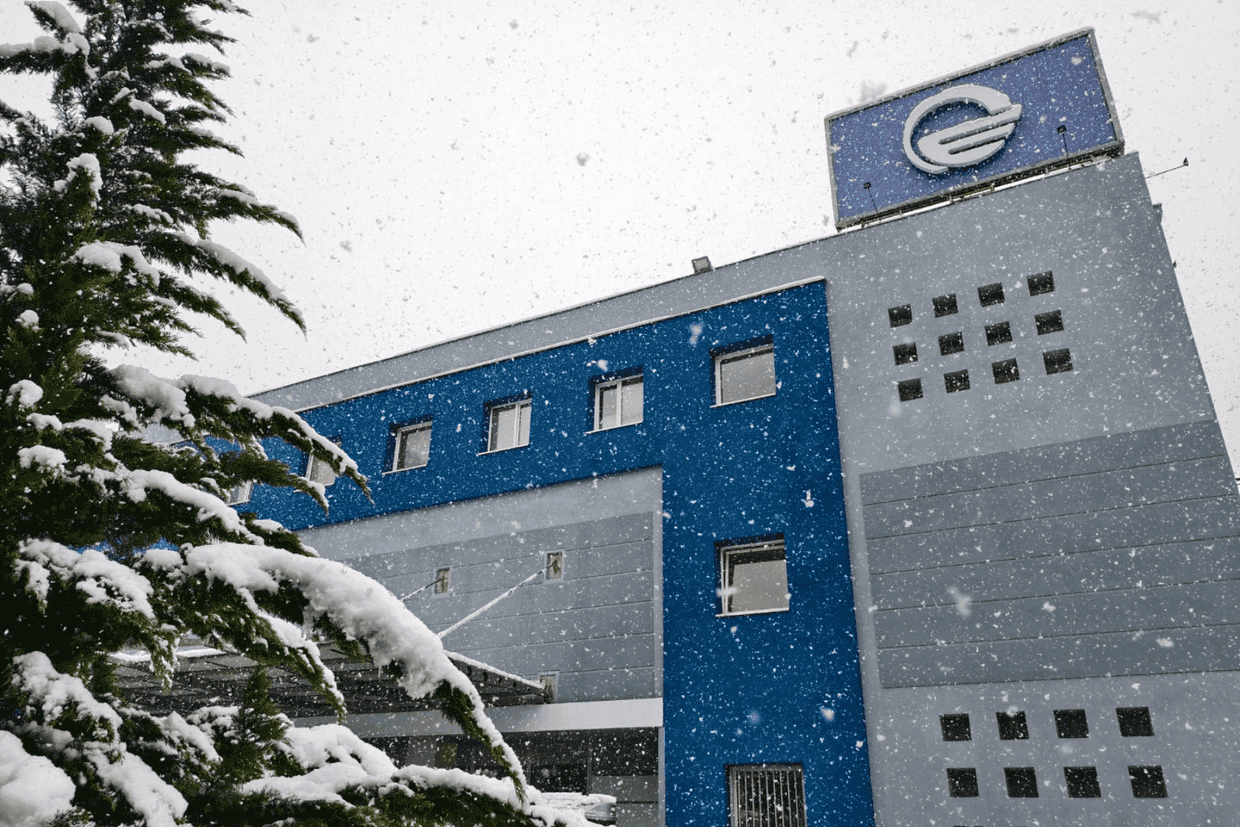 The Imedi offices in Tbilisi. Photo via social media.