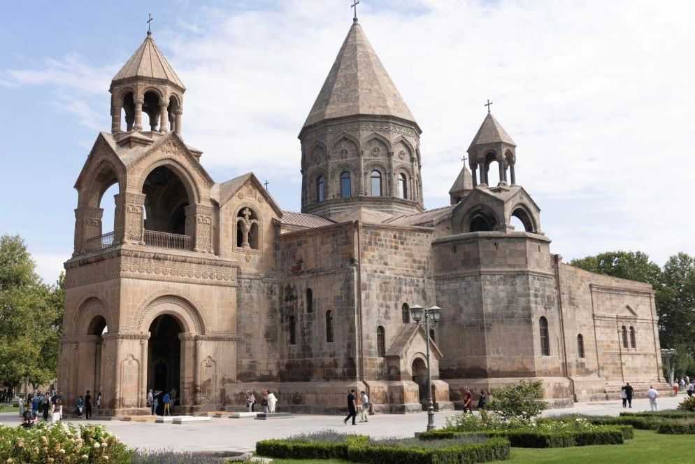 Etchmiadzin Cathedral, the main church of the Armenian Apostolic Church. Official photo.