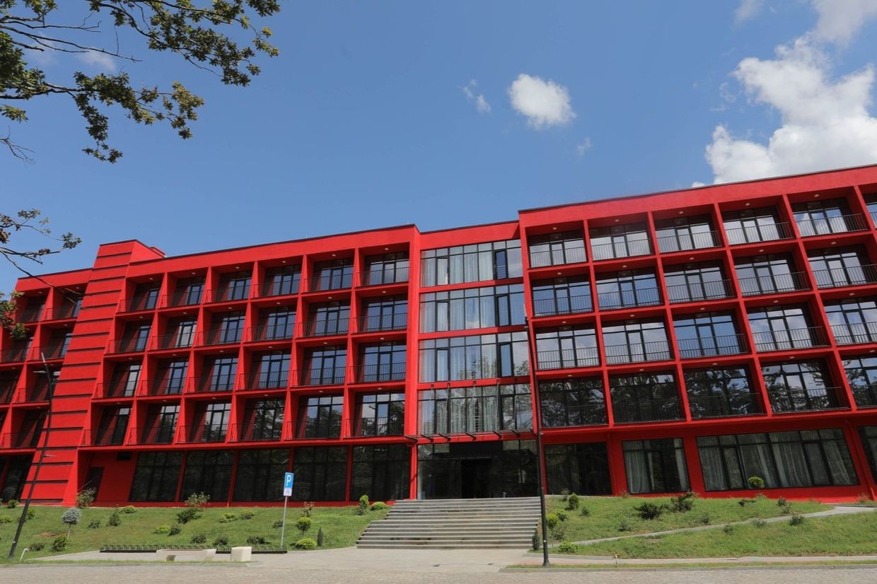 Kutaisi International University. Photo via Georgia Today.