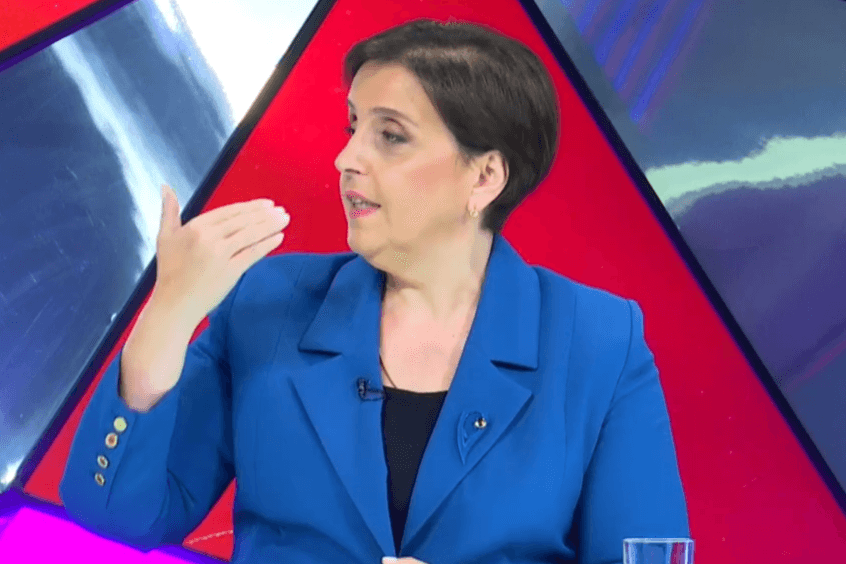 Eliso Kiladze. Screengrab via TV Pirveli.