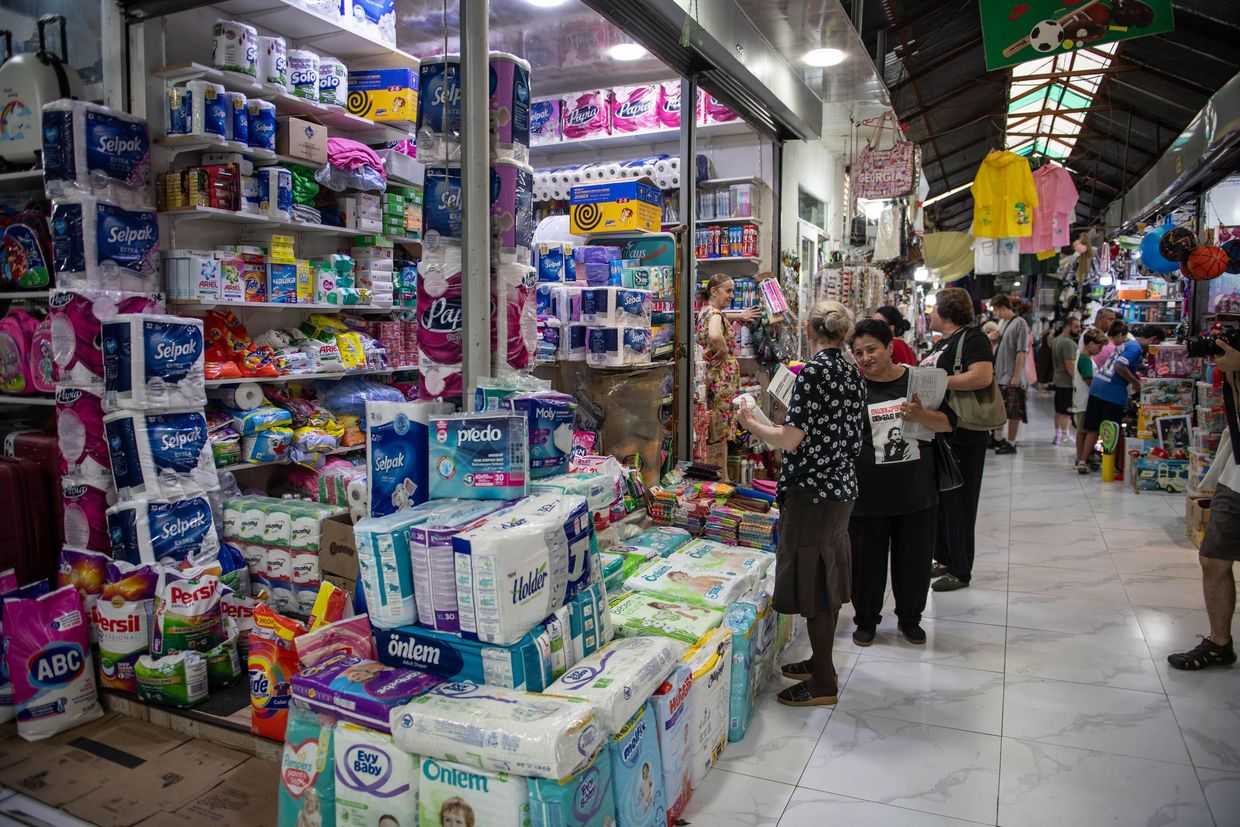 A market in Batumi. Photo: Mariam Nikuradze/OC Media.